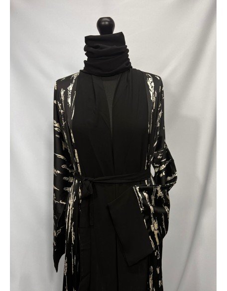 Black And White Kimono For Women