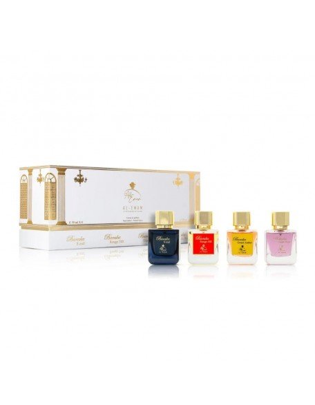 Al-Emam's White 4 Piece Perfume Gift Set (4x50ml)